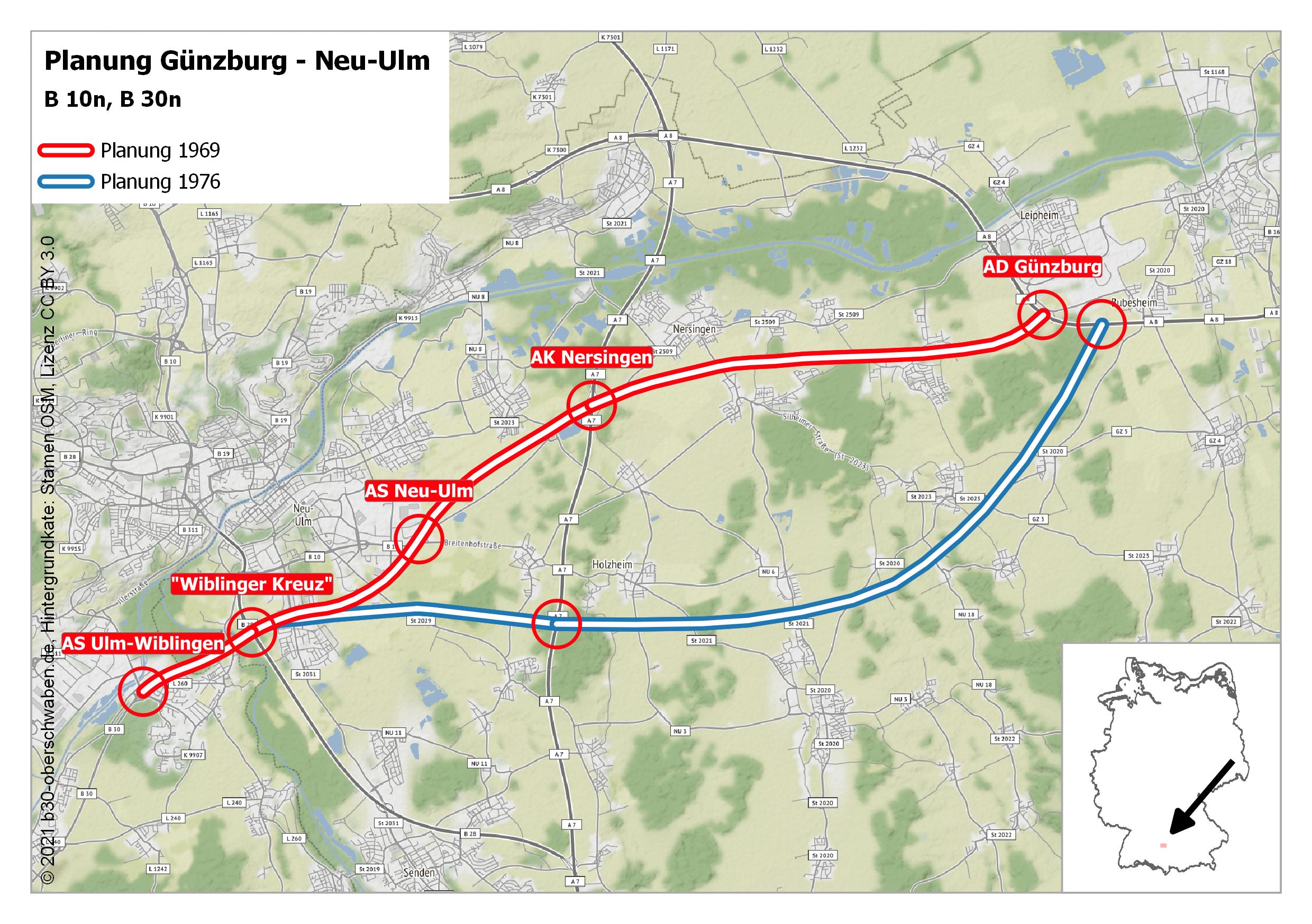 Planung Günzburg - Neu-Ulm
