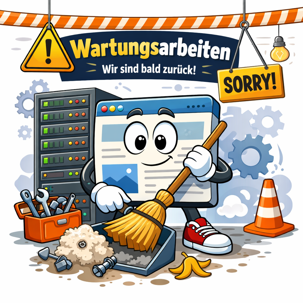 503 Wartungsarbeiten