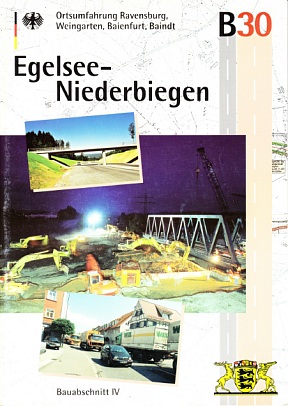 Broschüre B 30 Ortsumfahrung Ravensburg - Egelsee-Niederbiegen
