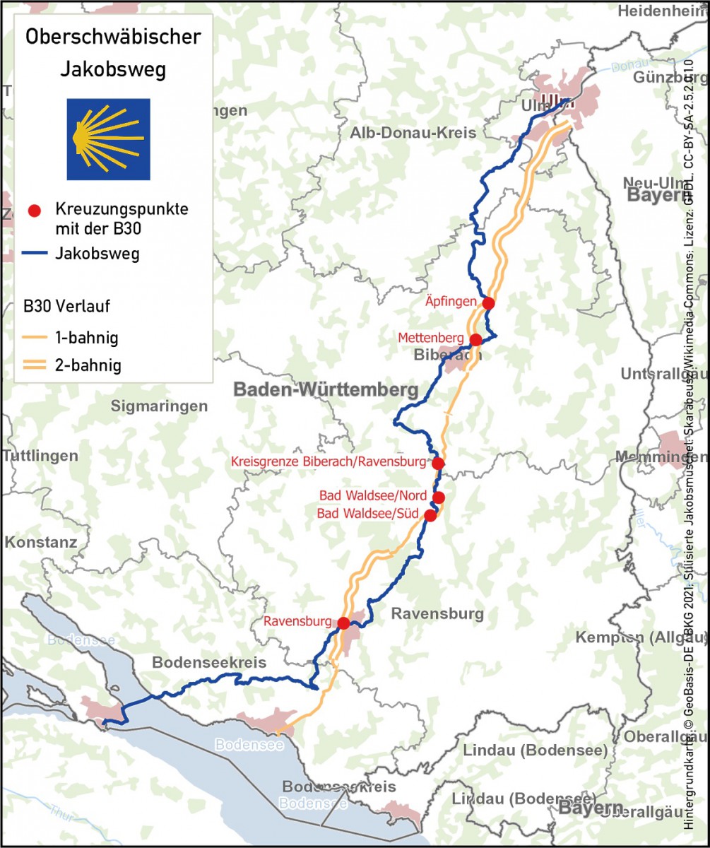 Oberschwäbischer Jakobsweg